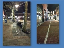 Police are looking for the guy who painted a couple kilometres long white line in a Dutch town