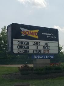 Poor chicken