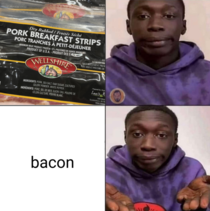 Pork breakfast strips