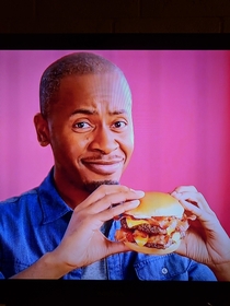 Possibly the least convincing face Ive ever seen Wendys commercial