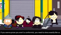 Pretty much every Goth Ive ever known