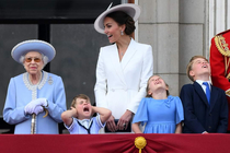 Prince Louis Reacts to Queen Elizabeths Platinum Jubilee Celebration
