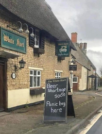 Pub in the UK seeing its opportunity