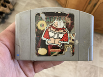 Purchased Starfox  from eBay and it came with a Captain Underpants sticker