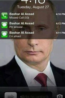 Putins Cellphone