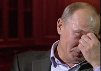 Putins reaction when Obama said Russia would face costs if it intervenes in Ukraine