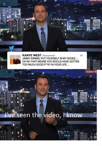 Rap Feud Kanye West and Jimmy Kimmel