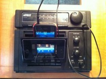 Re-purposing old tech I never though this cassette deck would be useful again