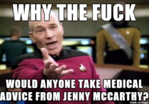 Reading all the Jenny McCarthy posts and thinking