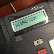 Received a scam call at work How did I know it was a scam you ask