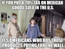 Regarding Trumps proposal to get Mexico to pay for the wall