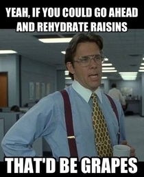 Rehydrated raisins