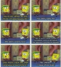 Remember when Spongebob had clever writing
