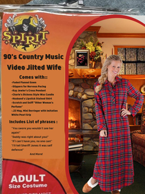 s Country Music Video Jilted Wife Costume