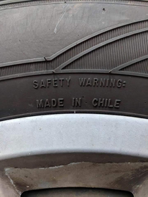 Safety warning