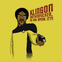 Samuel L Jackson makes a better Klingon than Jedi