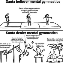 Santa deniers DESTROYED with logic