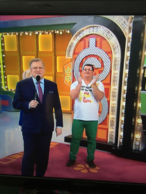 Saw Peter Griffin irl on The Price is Right