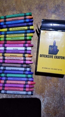 Saw someone post a crayon Heres the whole pack