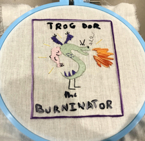 Saw the Trogdor somebody else posted and thought Id post the one I made last year c