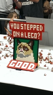 Saw this at the Lego expo today