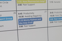Saw this on a schedule of workshops not sure what to make of it