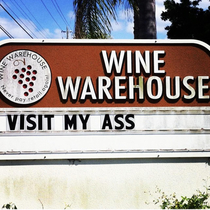 Saw this sign one day andOhh Noo  backstory This wine place had closed down for good and this made for a perfect photo opportunity haha