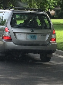 Saw this Special Olympics license plate while driving the other day Cant decide if its inappropriate or hilariously appropriate