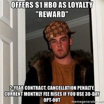 Scumbag Comcast although I expected something like this