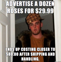Scumbag online flower companies for Valentines Day