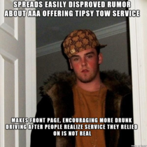 Scumbag redditor Made Front Page by spreading AAA Lie