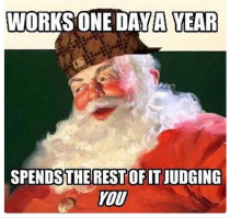 Scumbag Santa Claus