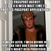 Scumbag US Passport Agency They have one job Ive paid them to do it And theyre not doing it