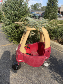 Seen while picking up Christmas tree