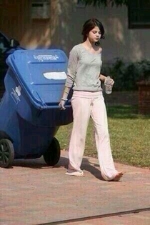 Selena Gomez taking her music for a walk