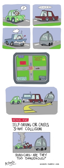 Self-Driving Car xpost rcomics