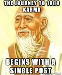 Self-motivation for those with little karma