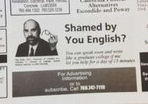 Shamed by you English