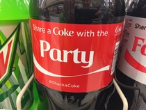 Share a coke and      