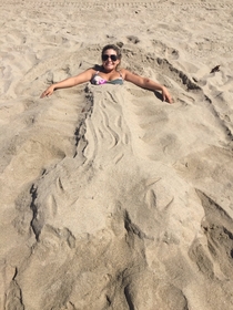 She thought Alex was making her into a mermaid