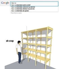 Shelves these days