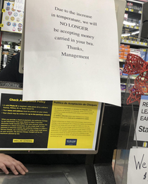 Sign at my local dollar store
