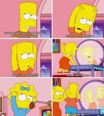 Simpsons hair