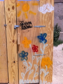 Since theres a piece of cake next to my name heres an outhouse we made at a small base in Afghanistan were dudes