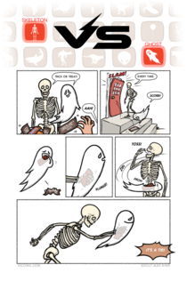 skeleton vs ghost