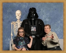 Skywalker Family Portrait w mom