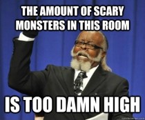 Sleeping in my new room after a horror movie