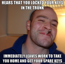 So I accidently locked my keys in my car at the liquor store last night GG Liquor store worker you da real MVP 