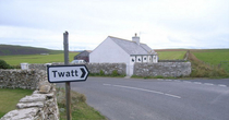 So I always knew that this word could cause offence but now I find out it is actually a village in Shetland