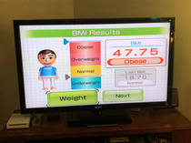 So I decided to boot up Wii Fit for the first time in forever